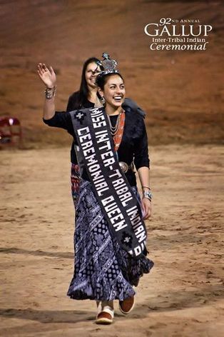 UNM-Gallup student Cody Jansen, 2013 InterTribal Ceremonial Queen