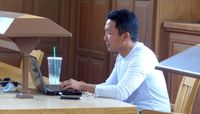 Student Studying in West Wing