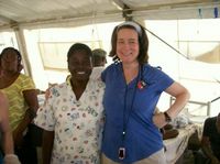 Dr. Susan Levine in Haiti