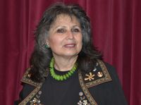 Dorothy Baca, professor and costume designer in the UNM Department of Theatre and Dance.