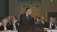 Provost Chaouki Abdallah at Budget Summit