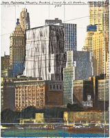 Lower Manhattan Wrapped Building