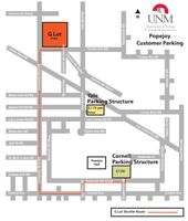 UNM parking lots 2014
