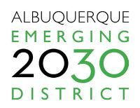 ABQ emerging 2030 logo