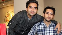 Brothers Hirbod and Farbod Norouzianpour are from Iran, both graduate students in the School of Architecture and Planning.