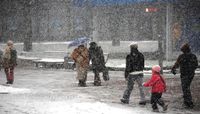 A walk in the snow
