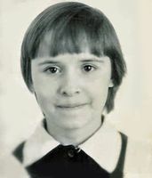 Larisa Dmitrieva, age eight.