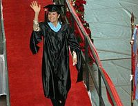 Romero received her master's from UNM in 2004.