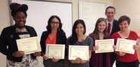 Mercer Scholarship Speech Tournament winners