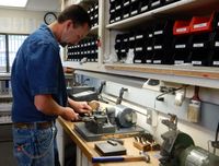 Lock Shop employee