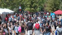 Welcome Back Days crowd