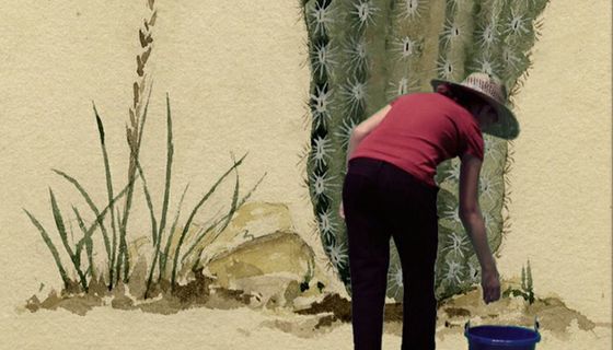 UNM College of Fine Arts Professor Mary Tsiongas, was selected to display her work, The Mercurial Dog Anticipates Her, in the National Museum of Women in the Arts “Women to Watch” 2015 exhibition in Washington, D.C.