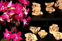 Wontons from Chartwells are featured in "A Taste of Anderson" event.