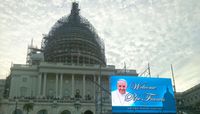 Pope Francis in the Capitol