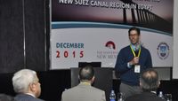 Mark Stone lecturing at US - Egypt Workshop: Toward Resilient and Sustainable Infrastructure Development at the New Suez Canal Region in Egypt.