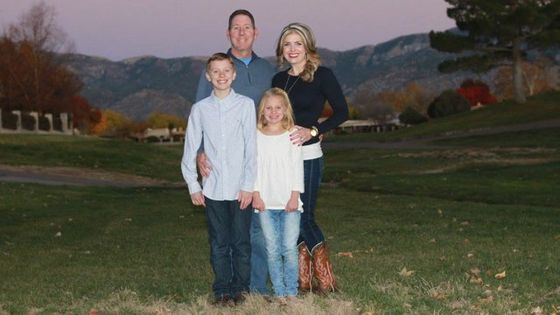 Tracy Morrison raised two kids while completing her degree at UNM. Morrison Family
