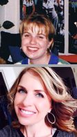 Top: Morrison while attending Texas Tech in the '90sBottom: A current picture of Morrison Then & now