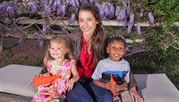 Gina and children