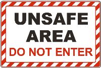 Unsafe-area-do-not-enter