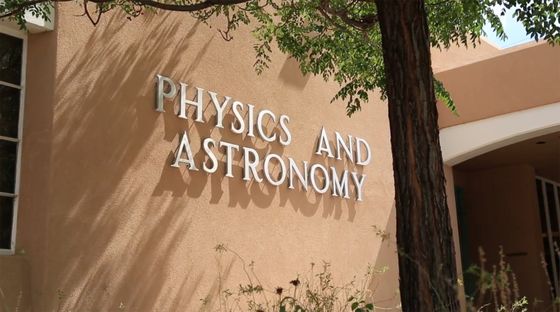 Physics & Astronomy Sign