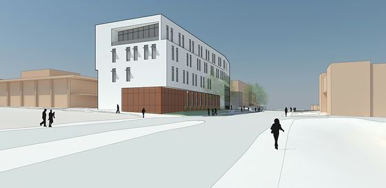 East view of the future McKinnon Center for Management East View of the future McKinnon Center