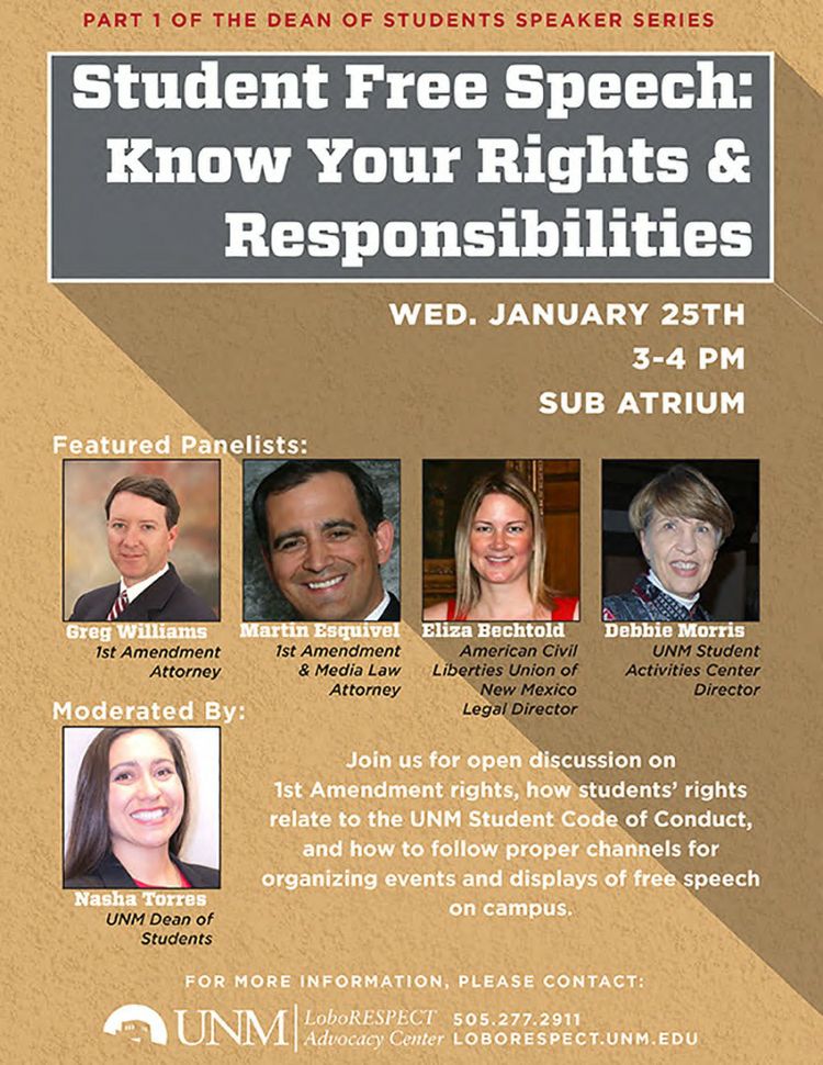 Student Free Speech: Know your Rights and Responsibilities