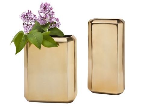 Nate Berkus Brass Vases