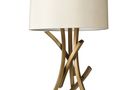 Nate Berkus Sculpted Branch Lamp Base and Nate Berkus Drum Shade in Natural