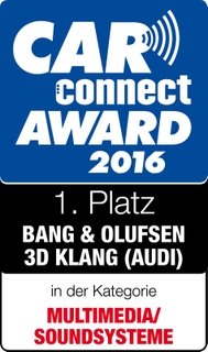 CarConnectAward2016_Soundsysteme_BangOlufsen