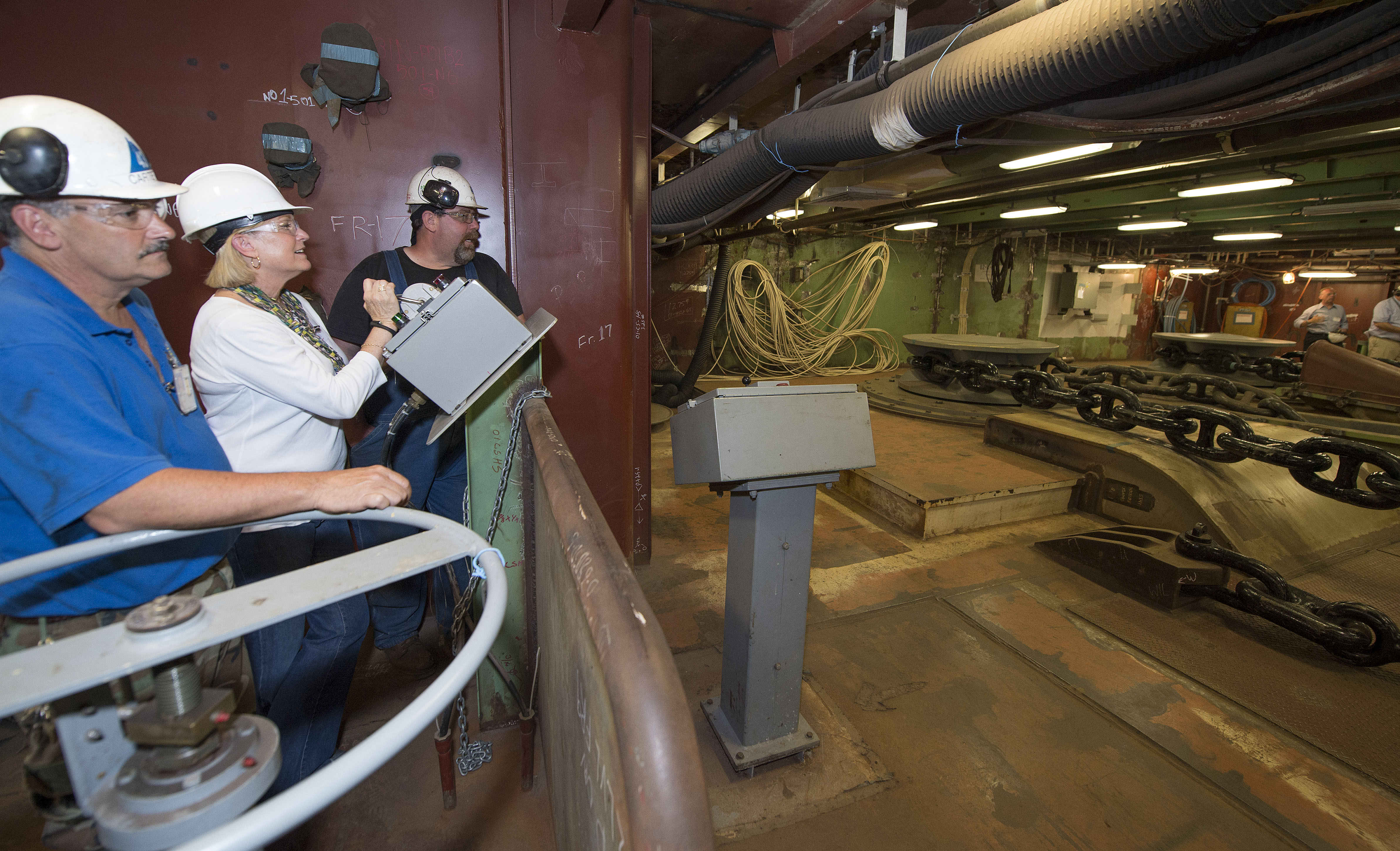 Photo Release Anchors Aweigh as Newport News Shipbuilding Tests the