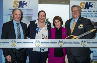 SN3 officially opened its new office on March 1 in Cumbria, located in northwest England. SN3’s Cumbria team includes (from left) Gavin Stevenson, managing director; Rachel Rudd, office manager; Barbara Mazurowski, vice president; and Bob Granata, vice president, northeast and UK operations. SN3 Opens Field Office in the United Kingdom