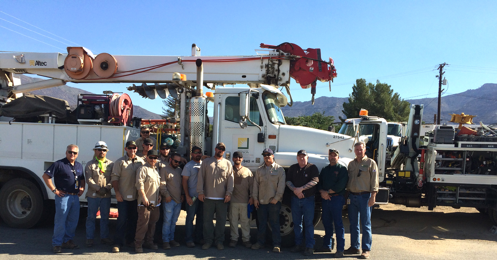 SCE crews in Kern Valley