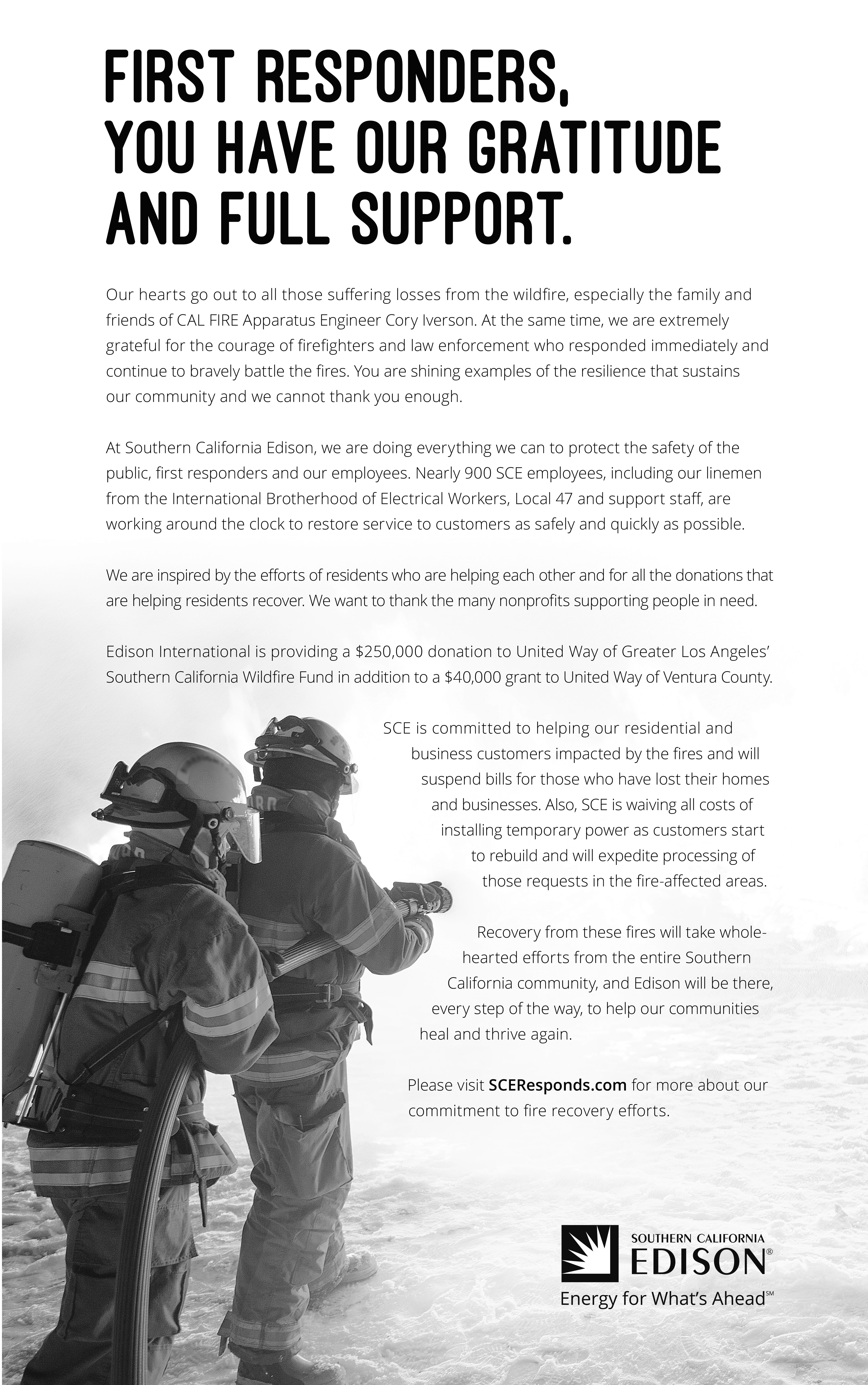 First Responder Ad