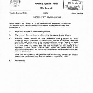 Agenda