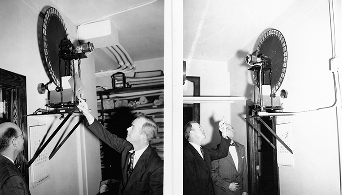 What is that thing and what does it do? (Photo from the Duke Power collection.) 20160617RetroPhotoshow1