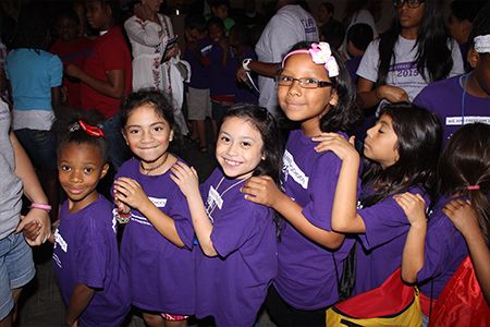 Duke Energy's ticket scholarship program helped send 1,100 Freedom School students to "Annie" the musical at Blumenthal Performing Arts in summer 2015. 03-Tickets-460