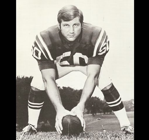 Curry played center for the Baltimore Colts and Head Coach Don Shula. p05