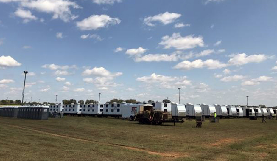 Campers at the Georgia fairgrounds. 20170911campers930