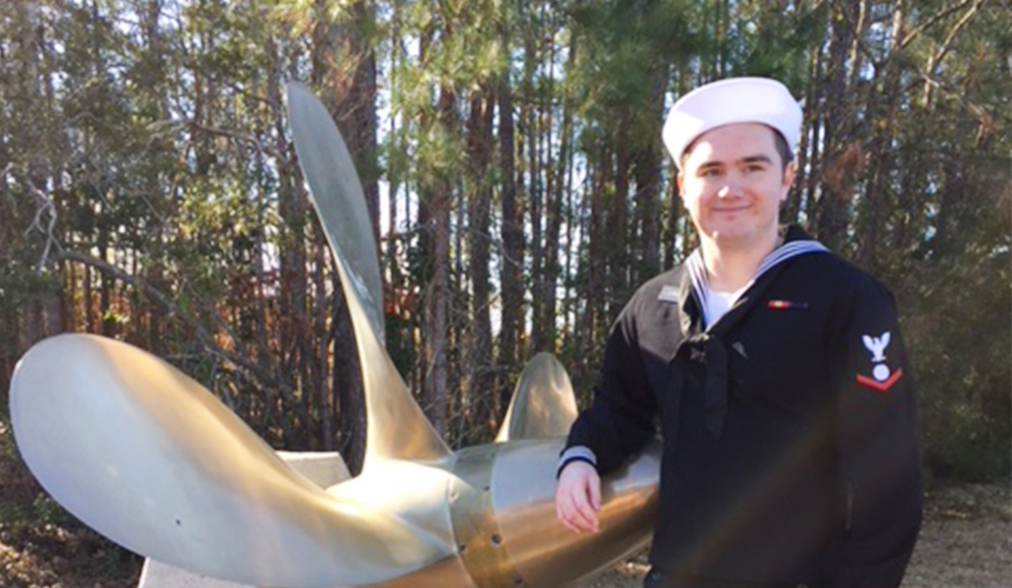 While helping restore power in Puerto Rico, Dennis missed his son Josh's graduation from U.S. Navy Nuclear Training 2018-0402-WifeLetter-Cornell_4