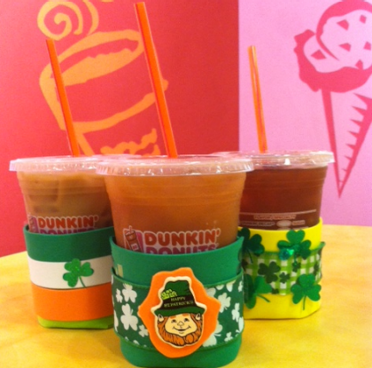 Dunkin donuts best sale iced coffee koozie