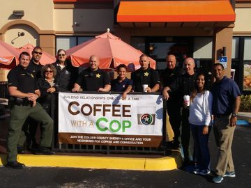 Coffee With A Cop Program Naples Coffee With A Cop Program