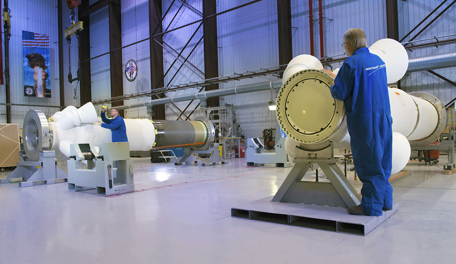 Northrop Grumman Ships Orion Spacecraft’s Launch Abort Motor to Kennedy