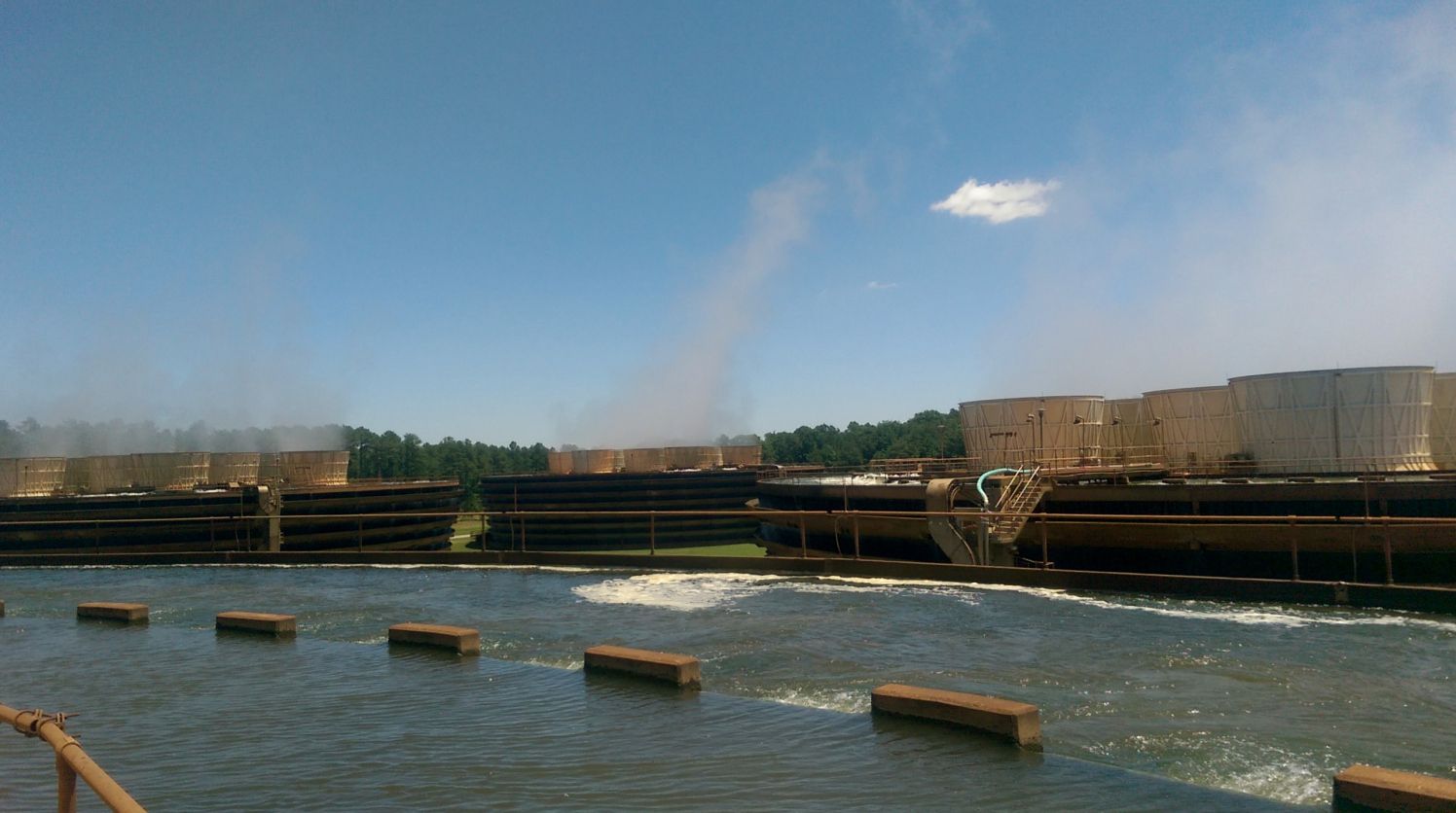 Cooling towers at Catawba Nuclear Station