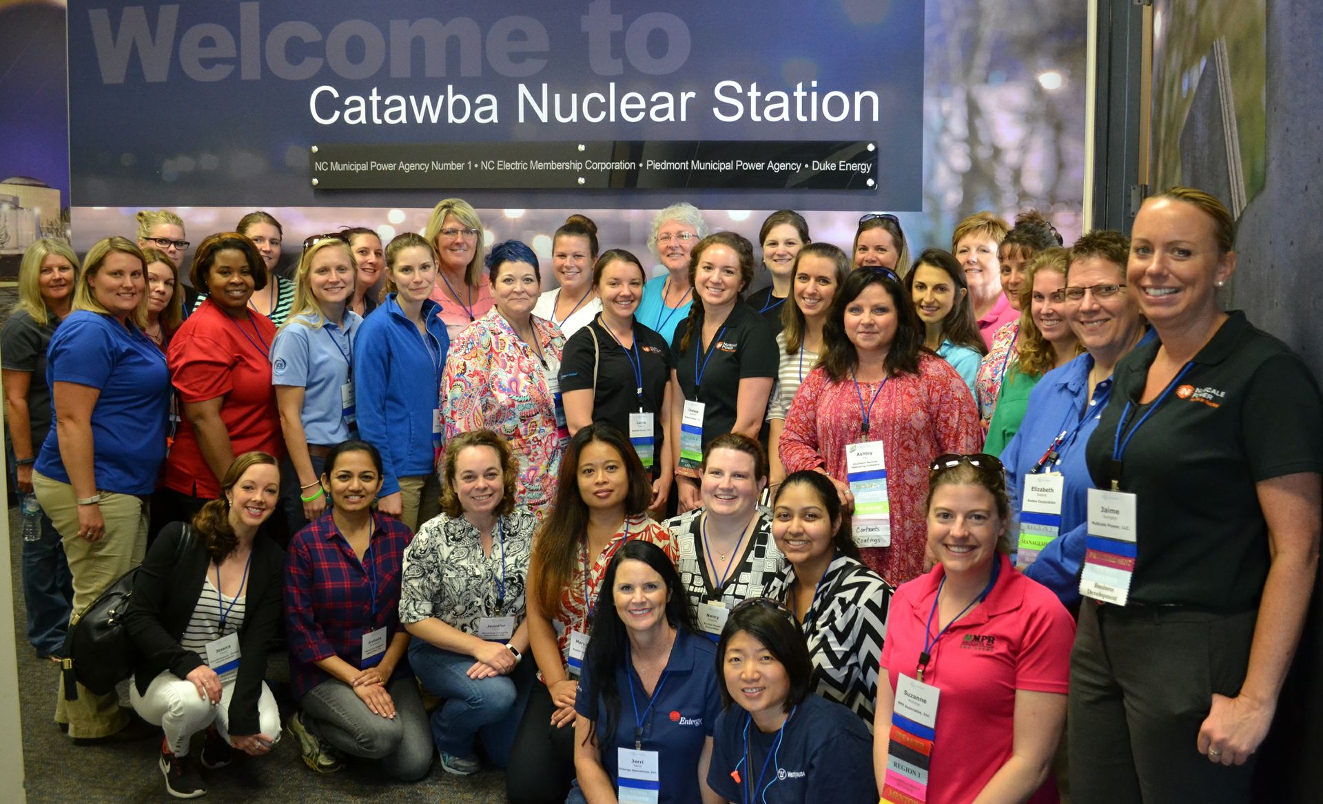 W.I.N. Members tour Catawba and McGuire Nuclear Stations