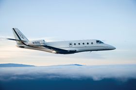 The G150 entered service in August 2006. Its performance immediately put it at the top of the mid-size class of business jets. The G150 entered service in August 2006. Its performance immediately put it at the top of the mid-size class of business jets.