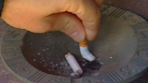 Cigarette extinguished
