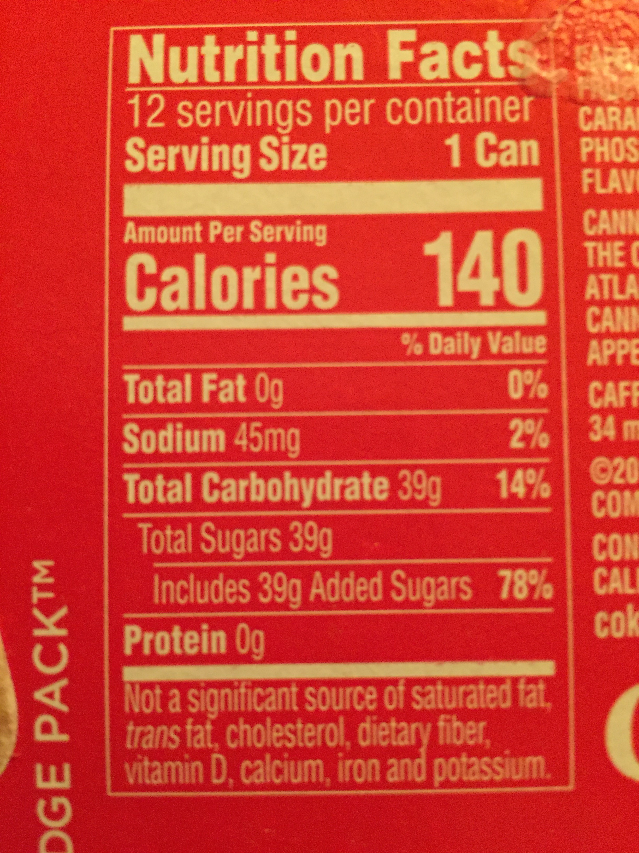 Labeling added sugars content on packaged foods and beverages could