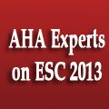 AHA experts from ESC 2013