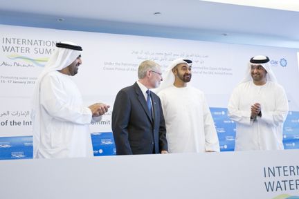 Press Conference Announcing 2013 International Water Summit