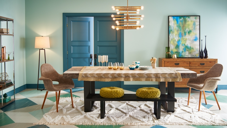 Dining Room, Composed Palette